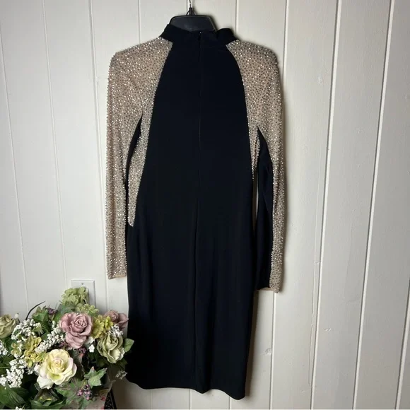 Xscape Black and Silver Dress - Picture 8 of 12